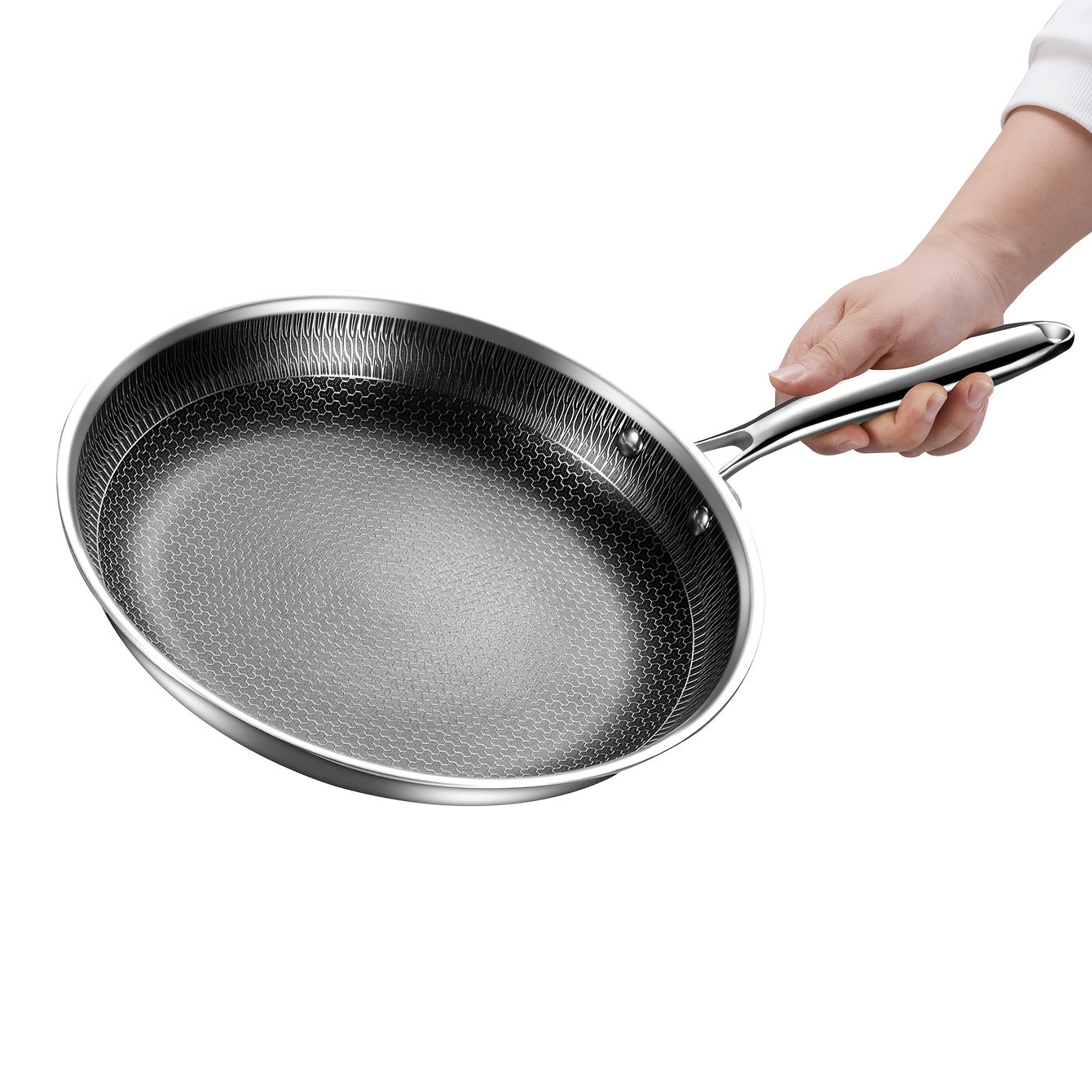 Non-Stick Fry Pan Stainless Steel