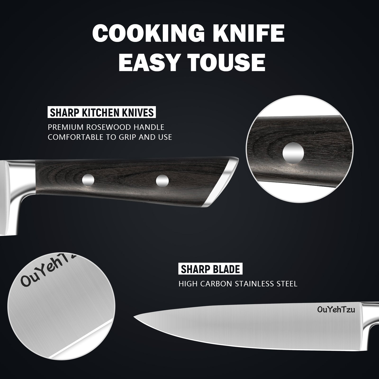 Carbon Steel Kitchen Knives